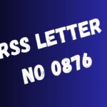 Understanding RSS Letter No 0876: Key Insights and Implications